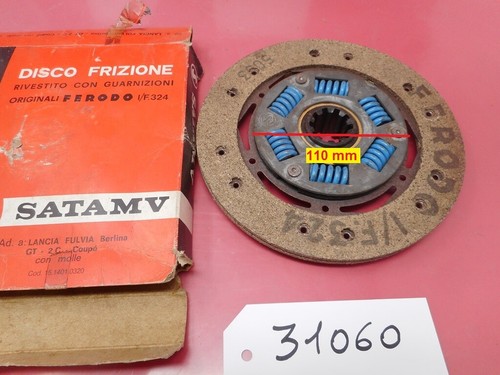 Clutch plate lancia fulvia - lancia, 2c