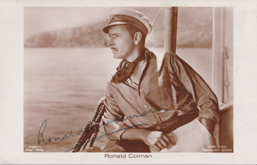 Ronald colman oscar - colman, winner"