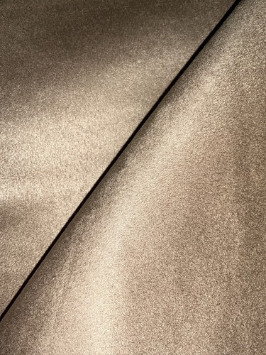 Faux suede golden sand - sand, light