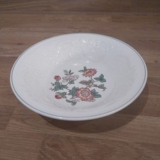 Rare Wedgwood Tapestry Patrician  cereal bowl embossed style Barlaston Etruria