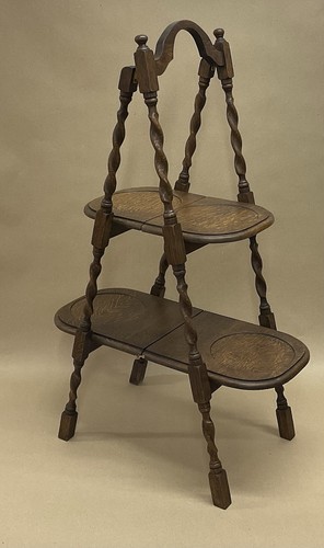 Arts and crafts oak folding - arts,