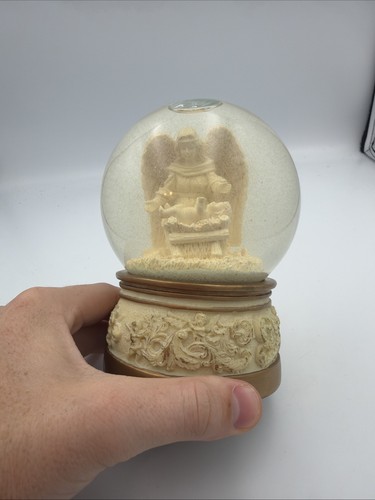 Musical angel snow globe - musical,