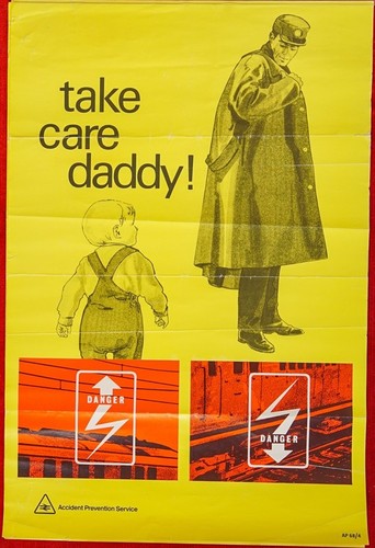 Take care daddy - railman,