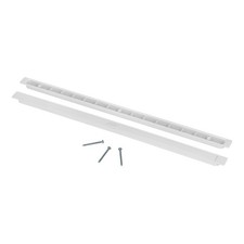 White 430mm trickle vent flush - white,