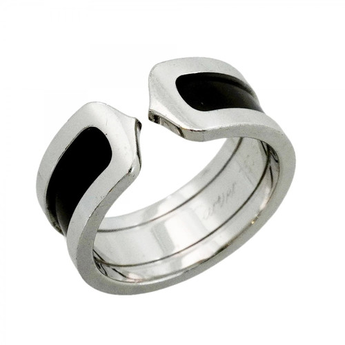 Cartier ring 18kwg white - c2,