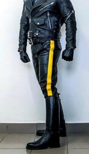 Men's Real Leather Bikers
