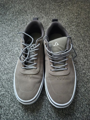 Mens fila trainers - mens, suede