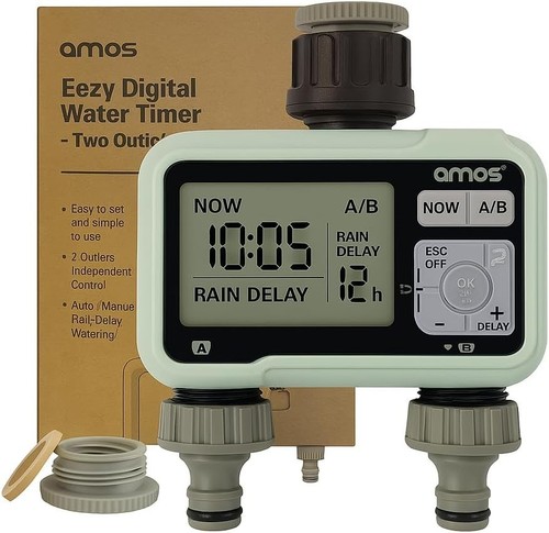 Amos digital water timer - digital,