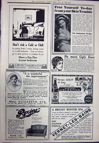 Old vintage print - 1923, bp