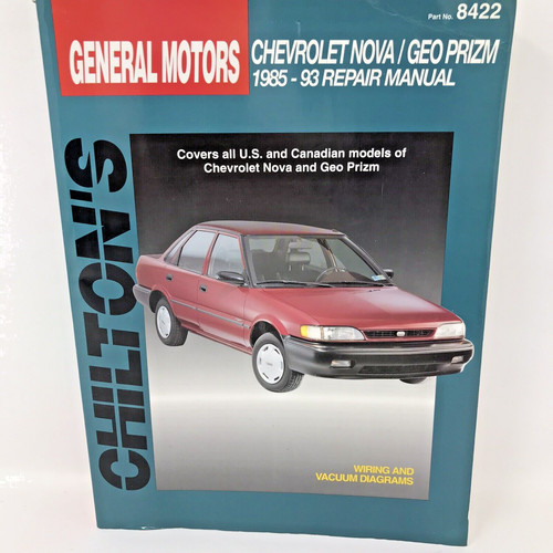 Chevy nova geo prizm 1985 - nova,