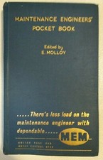 Maintenance Engineers Pocket Book 1st. Ed. 1953 - VERY RARE COPY