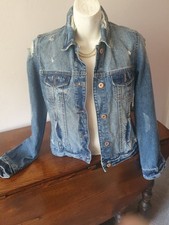 Blue Denim Jacket Woman's Size