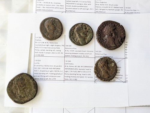 Roman and sestertius - roman,, ae