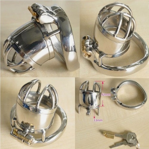Metal chastity penis - metal, cage