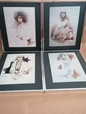 4X VINTAGE SARA MOON FRAMED