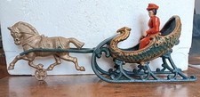 Horse Drawn Sleigh  Lady Cast
