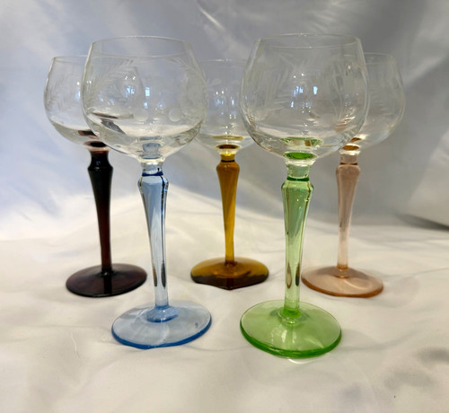 Vintage harlequin hock - hock, wine