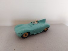 Dinky 238 Jaguar D Type Racing Sports Car Yellow Plastic Wheels RARE