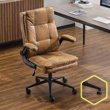 Comfy Leather Office Desk