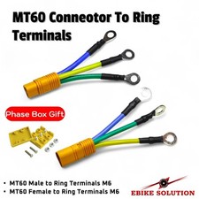 MT60 To M6 Ring Terminal Connector 3 Phase Adaptor Controller Motor Converter UK