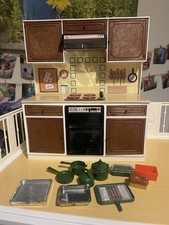 Pedigree Vintage Sindy Cooker Unit 1983 & Accessories