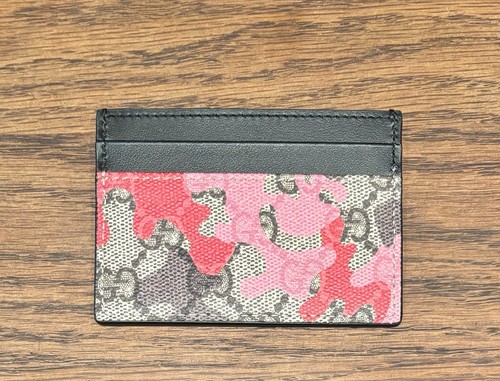 Gucci supreme card holder - gucci,
