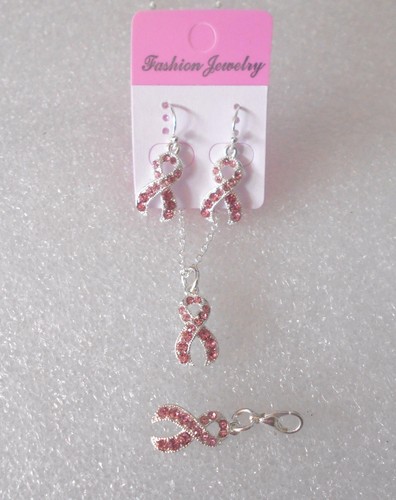 Pink crystal ribbon - crystal,