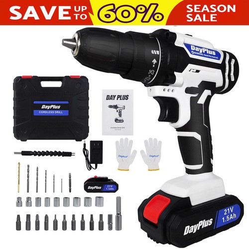 21v cordless drill - 21v,