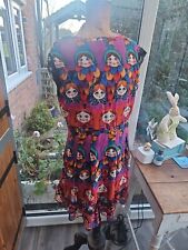 YUMI SIZE L CHIFFON TUNIC TOP  RUSSIAN DOLL DESIGN TOP