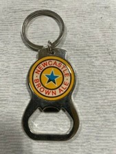 Newcastle Brown Ale - Beer Bottle Opener - Keychain Key Ring