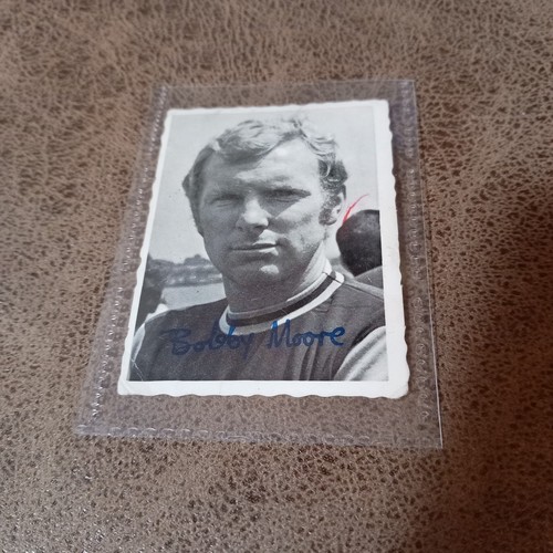 Footballers autographed photo