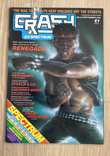 Crash magazine spectrum - magazine,