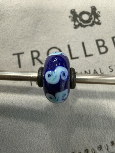 Genuine trollbeads ooak - ooak, blue
