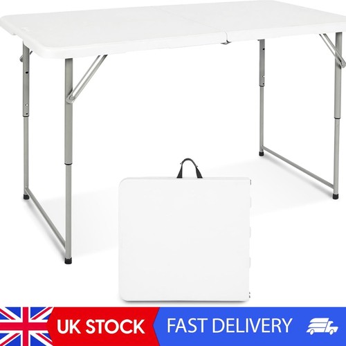 4ft folding table - folding, adjustable