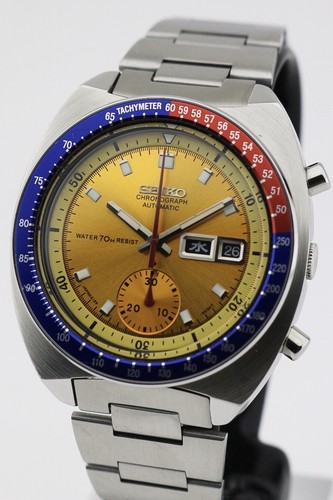 Seiko pogue pepsi yellow - pogue,