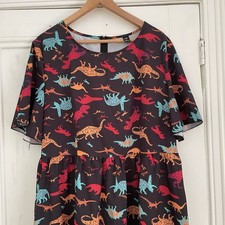 Shein Curve Black Dinosaur