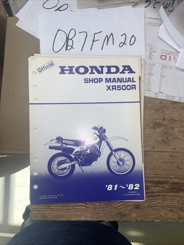 Honda xr500r - ,