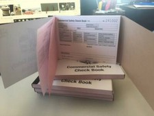 10x 100 Page Drivers Daily Duplicate Defect & Check Book VOSA approved