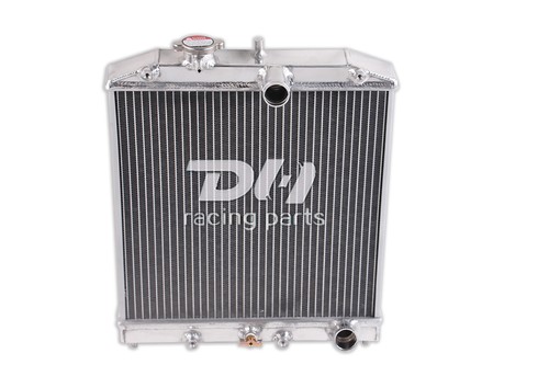 2row 40mm aluminium radiator - aluminium,