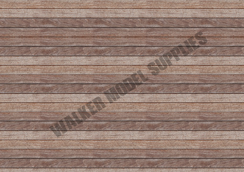 Scale garage wood - 1:18,