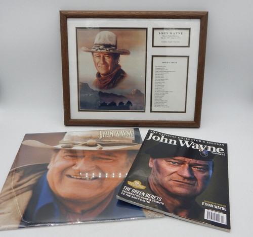 Lot john wayne - wayne, memorabilia