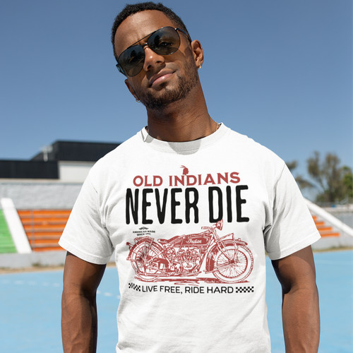 Indian motorcycle graphic - indian, tee