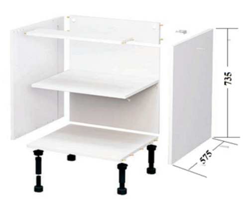 Flat pack kitchen - flat,