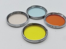 CENEIPLAN 38 4 PIECE FILTER SET FOR  ROLLEIFLEX BAY 3 RIII 2.8F 2.8E 1722