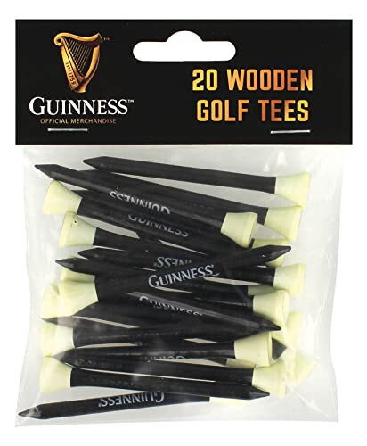 Guinness golf tees bag - golf, tees,