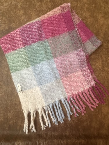 Hollister pink blue - pink/blue/tan, plaid