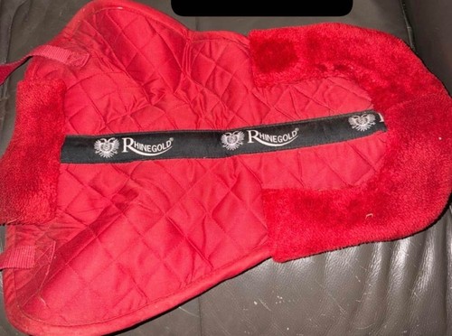 Rhinegold sheepskin half pad - rhinegold,