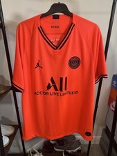 Nike Jordan PSG 2019/20 Away Football Match Shirt XL #7 Mbappe Used Rare