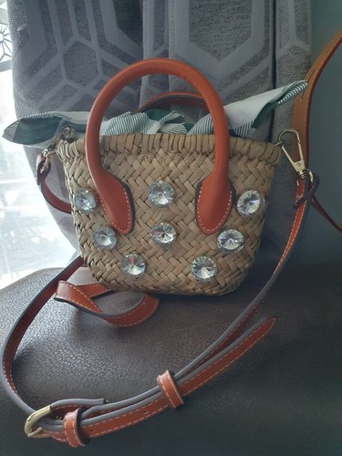 Zara embellished bag - zara,