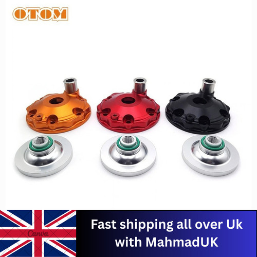 Motorcycle cylinder head with - head,